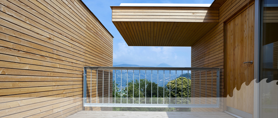 Holzschalung für Fassaden und Sichtschutz